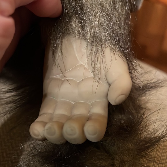 Rare vintage toy chimpanzee chimp ape realistic looking makes noise sounds EUC - Picture 5 of 9
